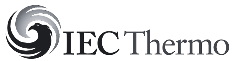 a logo for IEC Thermo